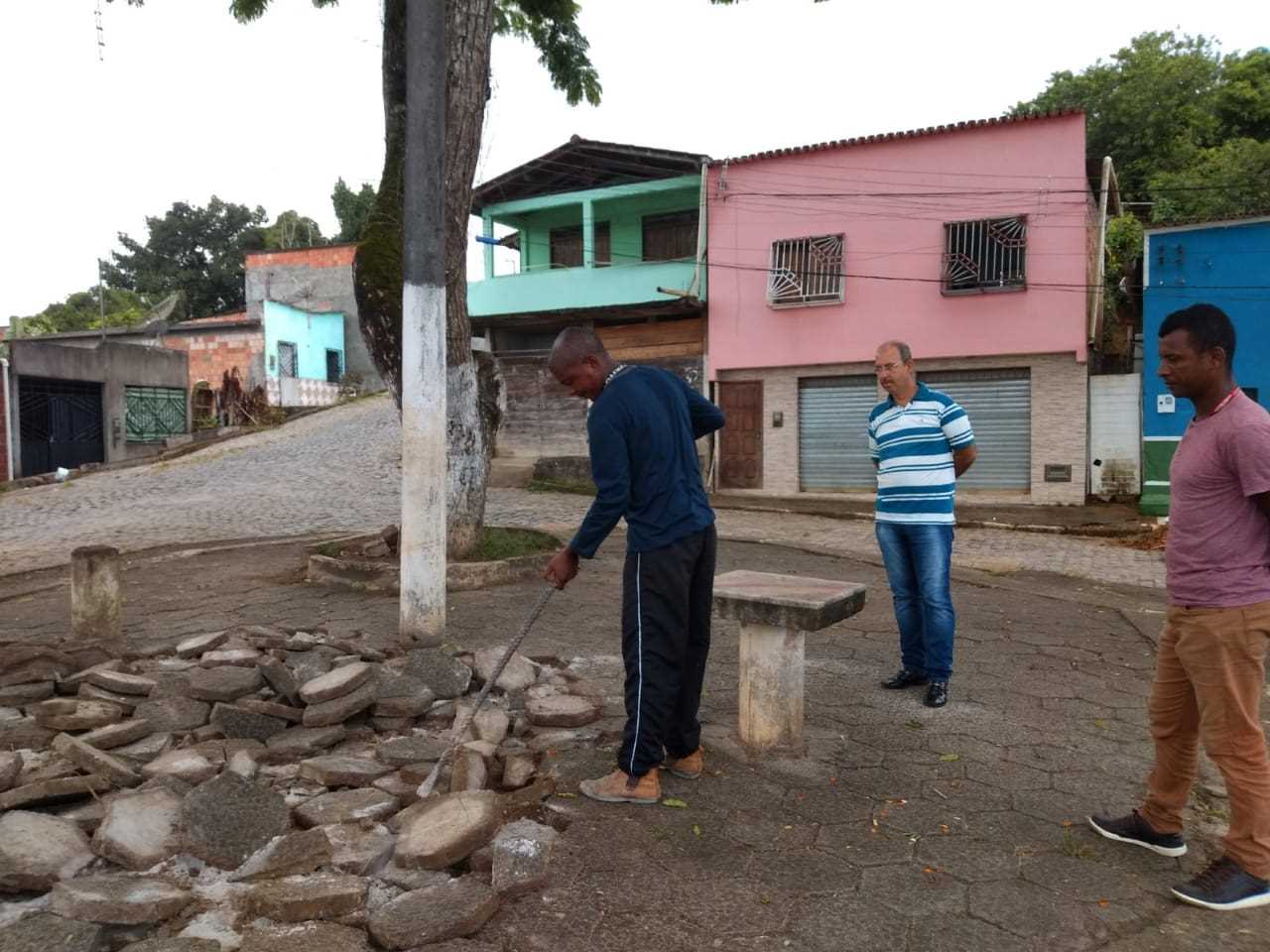 Praça da antiga Caixa d’água recebe reformas
